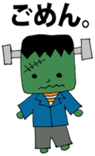 Halloween lovely sticker sticker #12837534