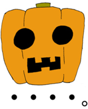 Halloween lovely sticker sticker #12837544