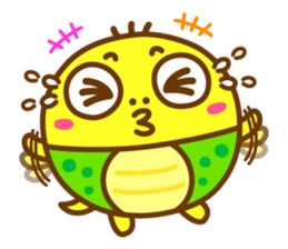 Round Suppon sticker #12837588