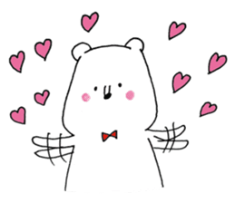 sirokumataroukun sticker #12838250