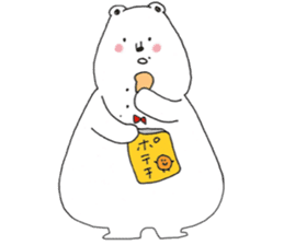 sirokumataroukun sticker #12838260