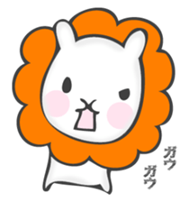 The rabbit I want to notice sticker #12838755