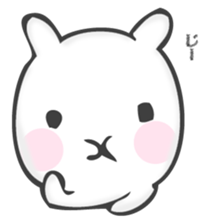 The rabbit I want to notice sticker #12838770