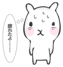 The rabbit I want to notice sticker #12838771