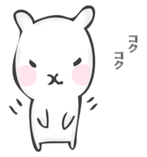 The rabbit I want to notice sticker #12838778