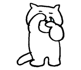 pretty kittens ( Kaji-neko )( Japanese ) sticker #12839117