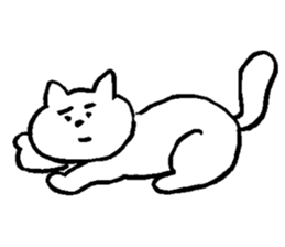 pretty kittens ( Kaji-neko )( Japanese ) sticker #12839133