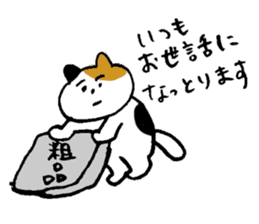 pretty kittens ( Kaji-neko )( Japanese ) sticker #12839140