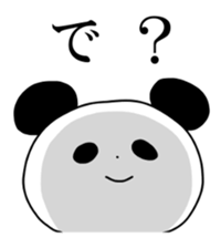 A little frustrating Panda sticker #12839224