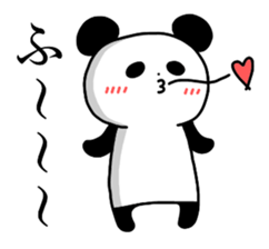 A little frustrating Panda sticker #12839225