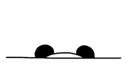 A little frustrating Panda sticker #12839260