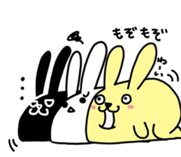 3rabbit sticker #12839263