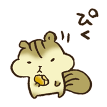 The chipmunk 02 sticker #12839345