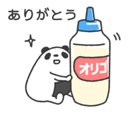 Onigiri(Rice ball) Panda sticker #12840264