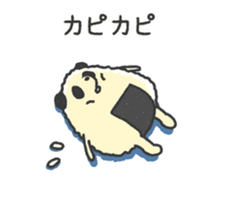 Onigiri(Rice ball) Panda sticker #12840265