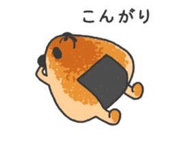 Onigiri(Rice ball) Panda sticker #12840269