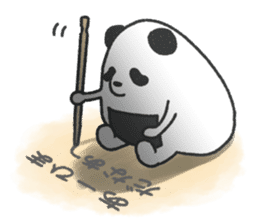 Onigiri(Rice ball) Panda sticker #12840270