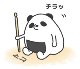 Onigiri(Rice ball) Panda sticker #12840271