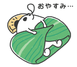 Onigiri(Rice ball) Panda sticker #12840284