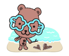 Animated Vanyui Teddy Bear Superhero sticker #12840327