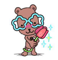 Animated Vanyui Teddy Bear Superhero sticker #12840328