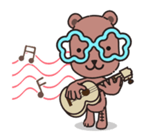 Animated Vanyui Teddy Bear Superhero sticker #12840330
