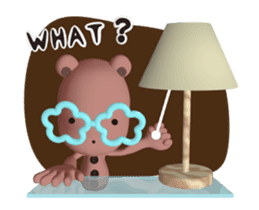 Animated Vanyui Teddy Bear Superhero sticker #12840334