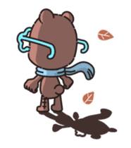 Animated Vanyui Teddy Bear Superhero sticker #12840338