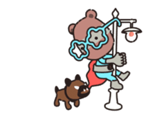 Animated Vanyui Teddy Bear Superhero sticker #12840345