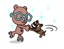 Animated Vanyui Teddy Bear Superhero sticker #12840348