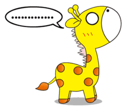 Lion&Giraffe sticker #12840379