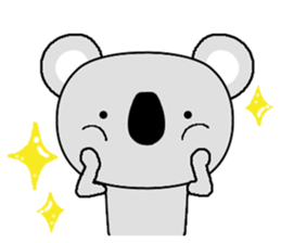 Four cute animals sticker #12840717