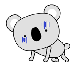 Four cute animals sticker #12840725