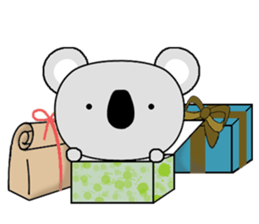 Four cute animals sticker #12840729