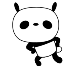 Four cute animals sticker #12840732