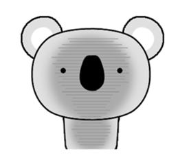 Four cute animals sticker #12840737