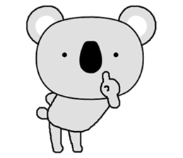 Four cute animals sticker #12840741