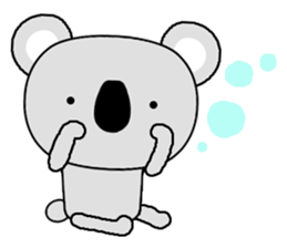 Four cute animals sticker #12840745