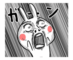 Dramatic Changing Rabbit sticker #12841137