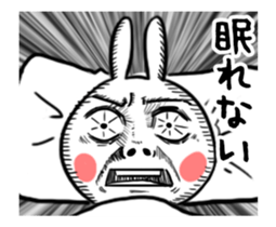 Dramatic Changing Rabbit sticker #12841152