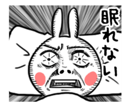 Dramatic Changing Rabbit sticker #12841152