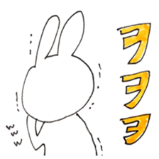rabbit Korean Sticker. sticker #12841176