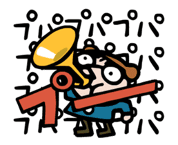 an pon tun (animation) 3 sticker #12841346