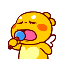 QooBee Agapi ~ ANIMATED Sticker02 sticker #12841886