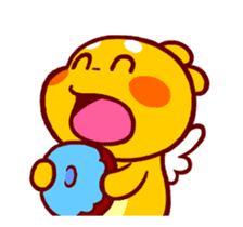 QooBee Agapi ~ ANIMATED Sticker02 sticker #12841905