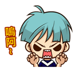 dai gua chuan chuan ku ku feng sticker #12842852