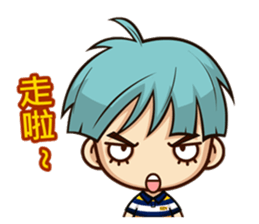 dai gua chuan chuan ku ku feng sticker #12842864