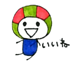 Marukara-chan2 sticker #12843079