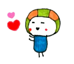 Marukara-chan2 sticker #12843084