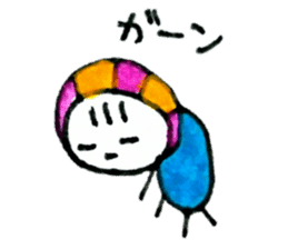 Marukara-chan2 sticker #12843090